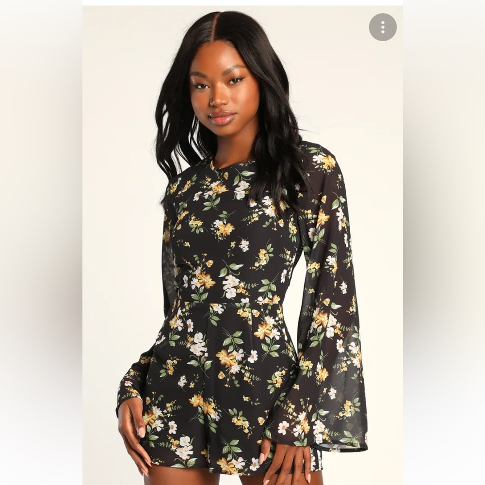 Free People chiffon “Lilou” mini dress